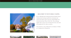 Desktop Screenshot of faithbiblechapel.com