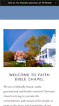 Mobile Screenshot of faithbiblechapel.com